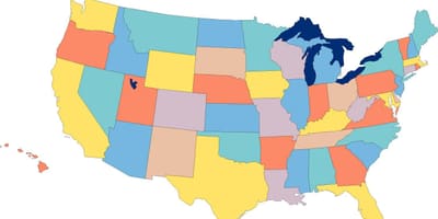 Карты игры США