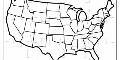 Карта-головоломка США
